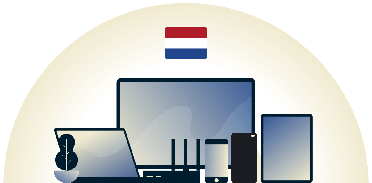 Unser Niederlande-VPN schützt eine Vielzahl von Geräten.